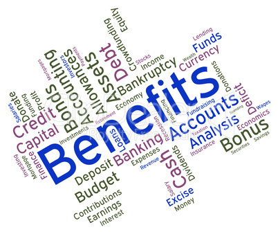 Benefits Word Indicates Compensation Rewards And Pay