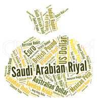 Saudi Arabian Riyal Indicates Forex Trading And Coinage