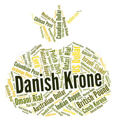 Danish Krone Represents Exchange Rate And Currency