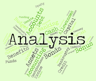 Analysis Word Means Data Analytics And Analyse