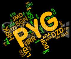 Pyg Currency Indicates Forex Trading And Coinage