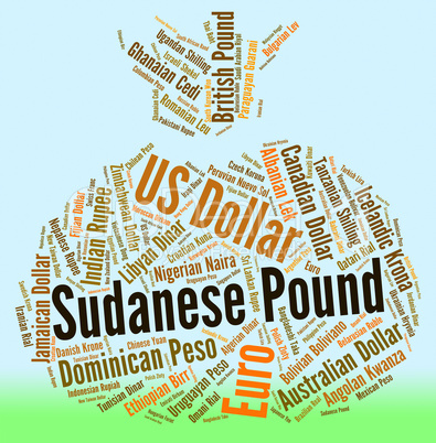 Sudanese Pound Means Worldwide Trading And Coinage