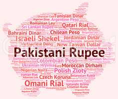 Pakistani Rupee Represents Foreign Exchange And Broker