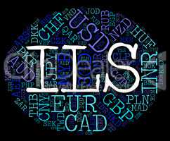 Ils Currency Means Israel Shekel And Fx