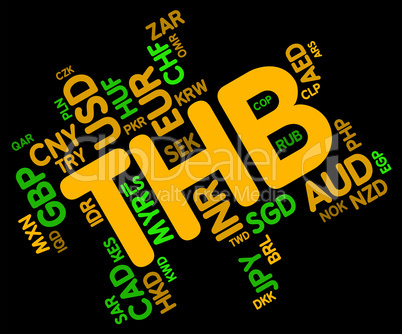 Thb Currency Shows Foreign Exchange And Broker