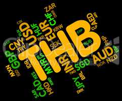 Thb Currency Shows Foreign Exchange And Broker