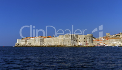 Dubrovnik old city on the Adriatic Sea, South Dalmatia region, Croatia