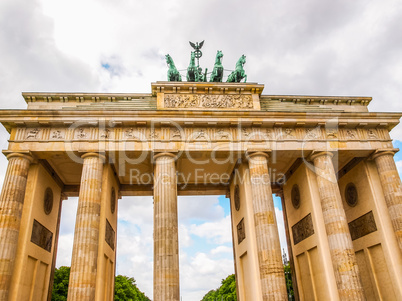 Brandenburger Tor Berlin HDR