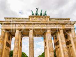 Brandenburger Tor Berlin HDR