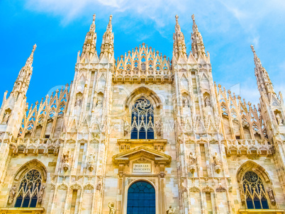 Milan cathedral HDR