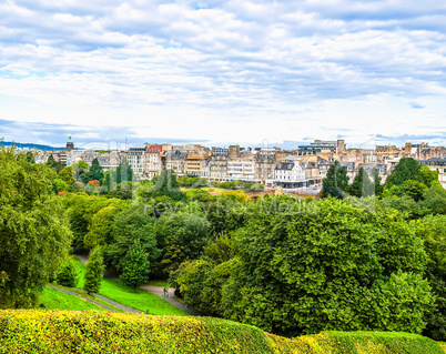 Edinburgh Scotland HDR