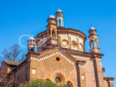 Sant Eustorgio church Milan HDR