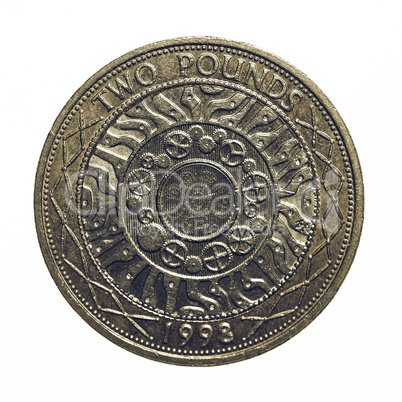 Vintage Pound coin - 2 Pounds