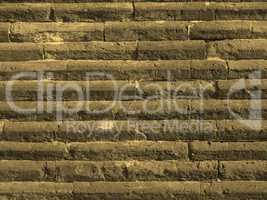 Roman wall sepia
