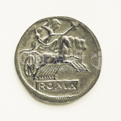 Vintage Old Roman coin