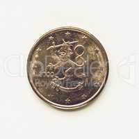 Vintage Finnish 5 cent coin