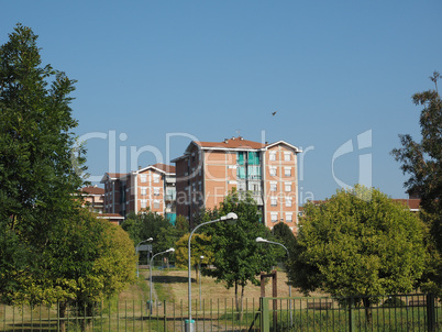 View of the city of Settimo Torinese