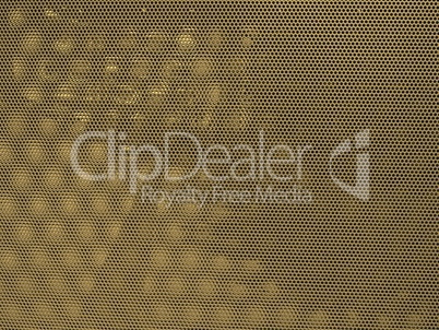 Grey metal grid background sepia