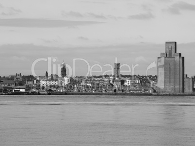 View of Birkenhead in Liverpool