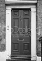 Vintage British door