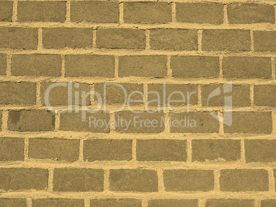 Red bricks background sepia