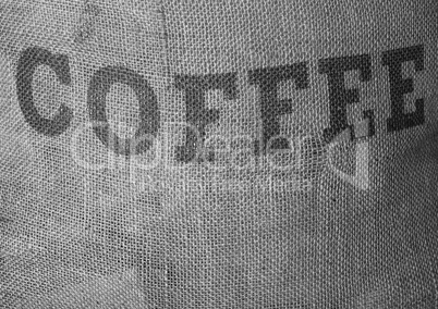 Roasted coffee sack