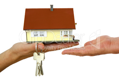 House and keys will be handed