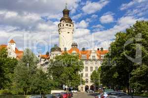 New Town Hall Leipzig in Saxony