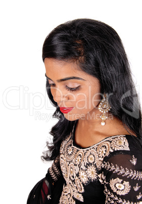 Beautiful East Indian woman.