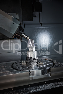 Metalworking CNC milling machine.