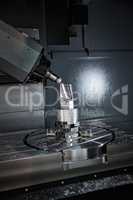 Metalworking CNC milling machine.