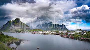 Storm cloud - Lofoten archipelago