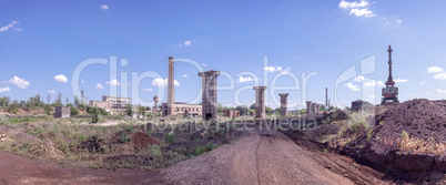 ruins of an old factory