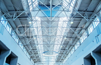 Skylight window - architectural background.