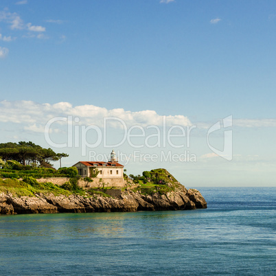 Lighthouse in Santander