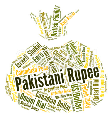 Pakistani Rupee Represents Forex Trading And Banknote