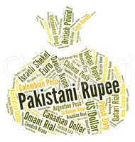 Pakistani Rupee Represents Forex Trading And Banknote