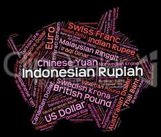 Indonesian Rupiah Means Worldwide Trading And Currencies