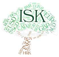 Isk Currency Means Foreign Exchange And Coinage