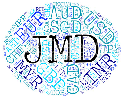 Jmd Currency Indicates Jamaican Dollar And Coin