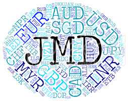 Jmd Currency Indicates Jamaican Dollar And Coin