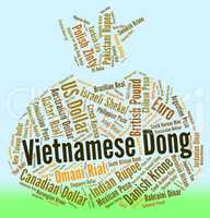 Vietnamese Dong Means Worldwide Trading And Dongs