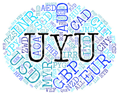 Uyu Currency Indicates Forex Trading And Banknotes