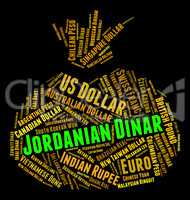 Jordanian Dinar Represents Forex Trading And Banknote