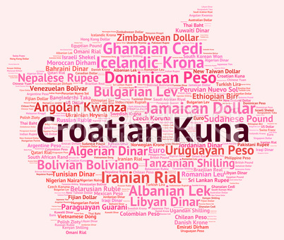 Croatian Kuna Means Foreign Exchange And Coin