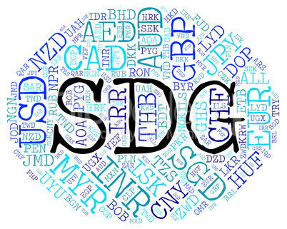 Sdg Currency Shows Exchange Rate And Broker