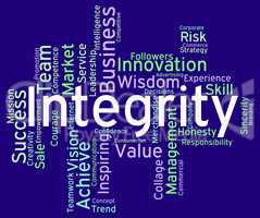 Integrity Words Means Text Morality And Virtue