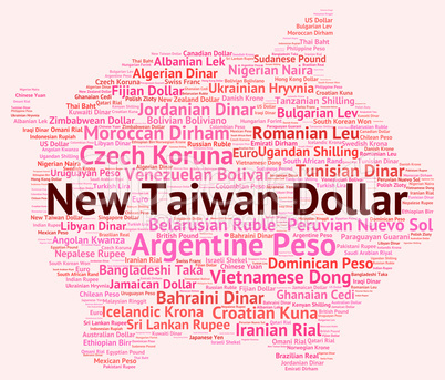New Taiwan Dollar Means Exchange Rate And Banknotes