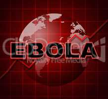 Ebola Graph Indicates Infograph Investment And Viral