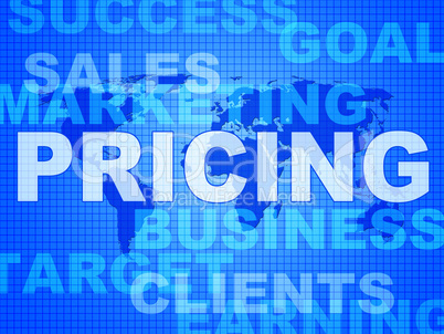 Pricing Words Means Money Outlay And Finances